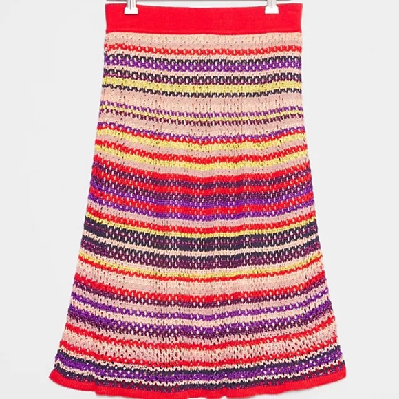 Cicilia Prado Dresses & Skirts - CECILIA PRADO Katie Knit Mini Skirt Multicolored Sz XL